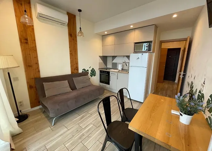 Apartman в аркадии в стиле лофт с большой лоджией прекрасным видом на море и город! *